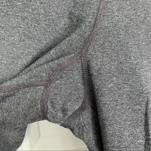 Champion Mid Rise Athletic Leggings Gray Solid size Small - Picture 3 of 9